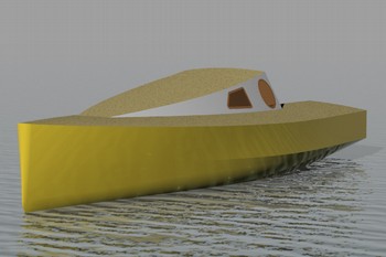 Didi Mini radius chine plywood Mini-Transat boat plans